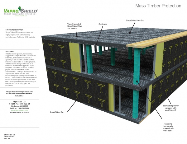 Mass Timber Protection Hybrid Building